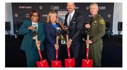 Charlene Reynolds, Airport Director, John Wayne Airport; Katrina Foley, Supervisor, Fifth District, County of Orange; Brian Kirkdoffer, Owner and Chairman, Clay Lacy; Jeff Hallock, Undersheriff, Orange County Sheriff’s Department